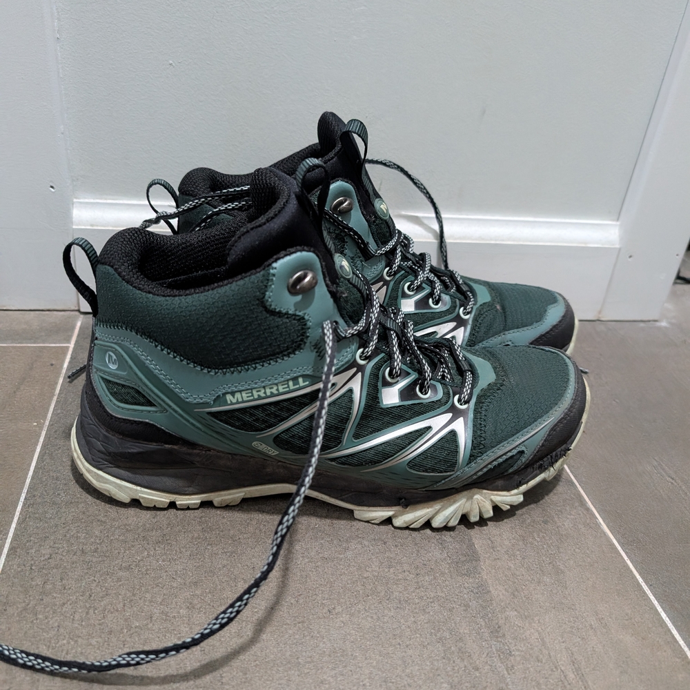 Merrell Green Hiking Boots